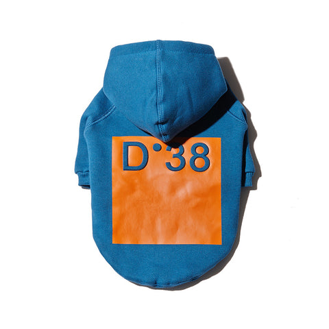 D38 Hoodie Vintage Blue